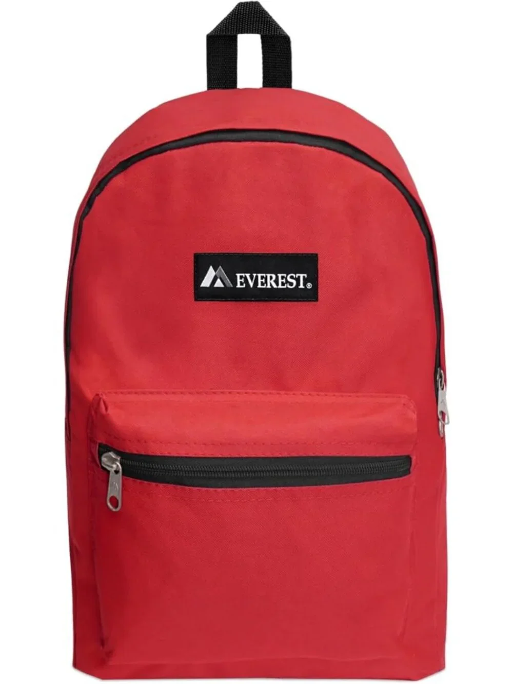 Stylish Medium Red Basic Backpack for Travel, School, or Daily Use